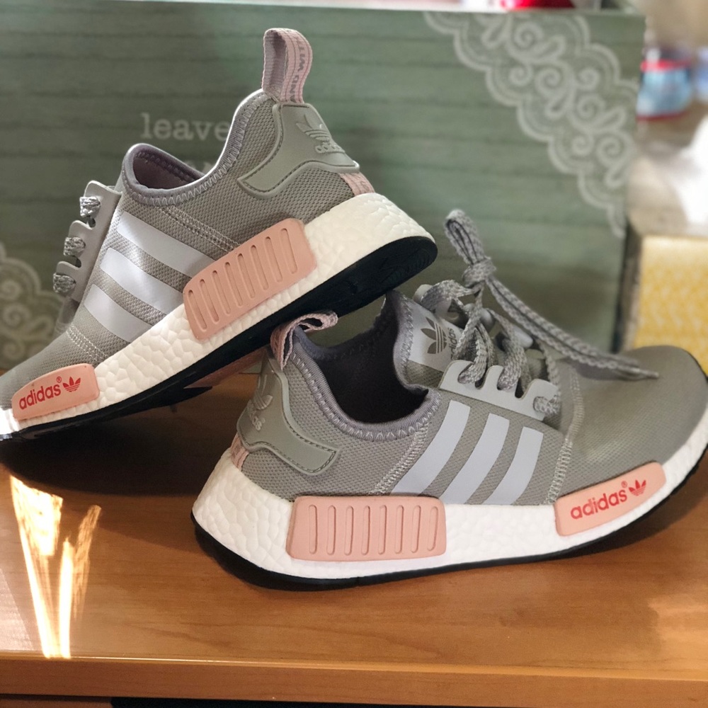 NWT ADIDAS NMD GREY SHOES